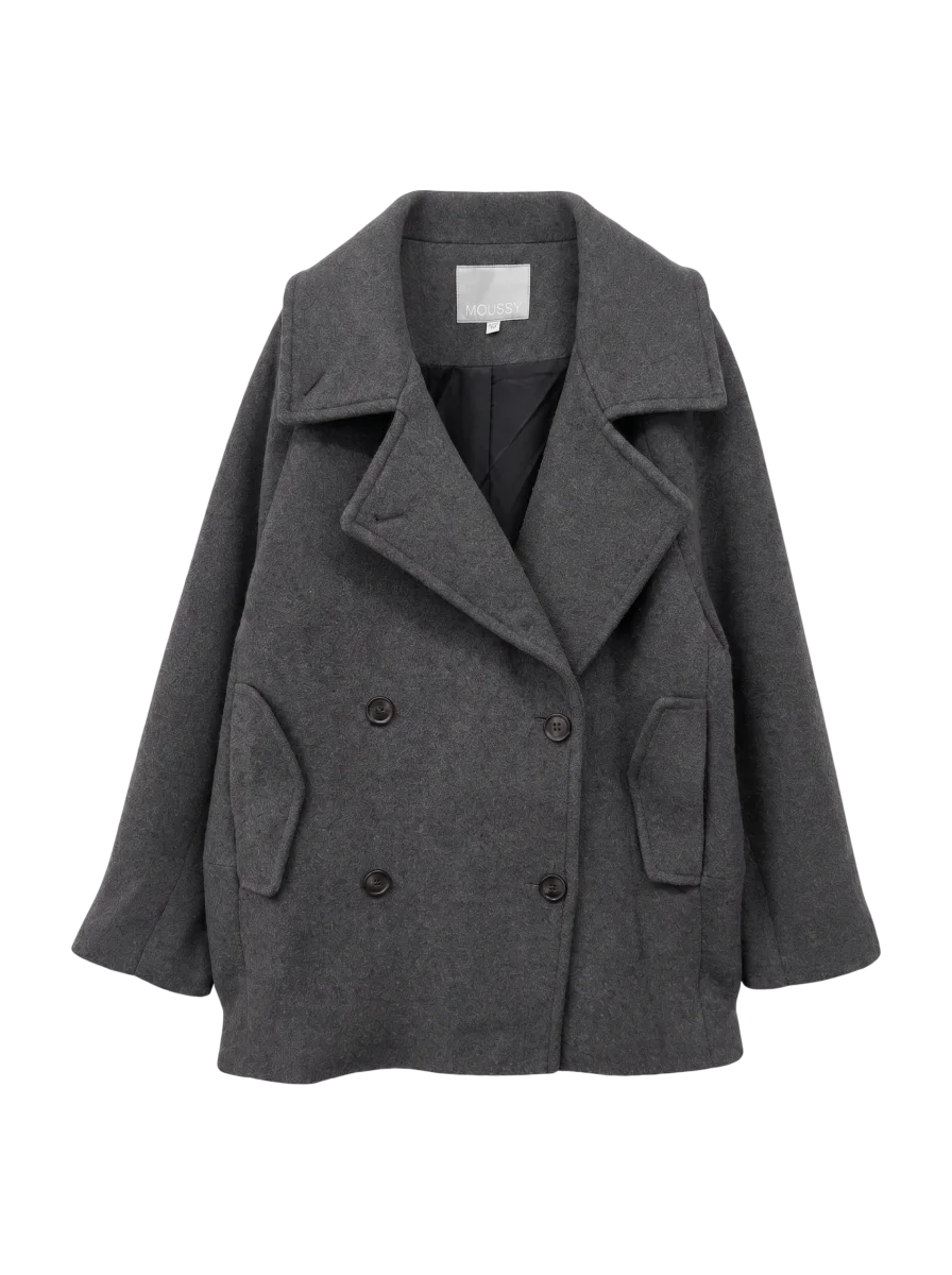 DOUBLE BREASTED MID COAT