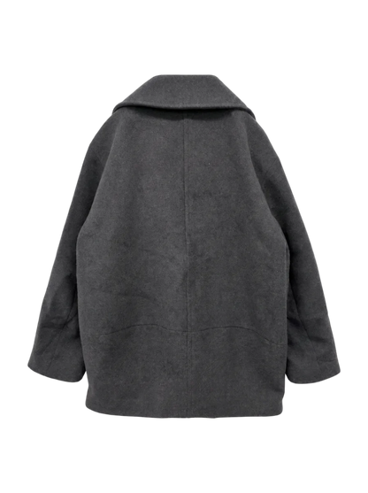 DOUBLE BREASTED MID COAT
