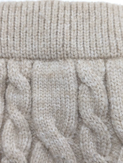 CABLE KNIT SHORTS
