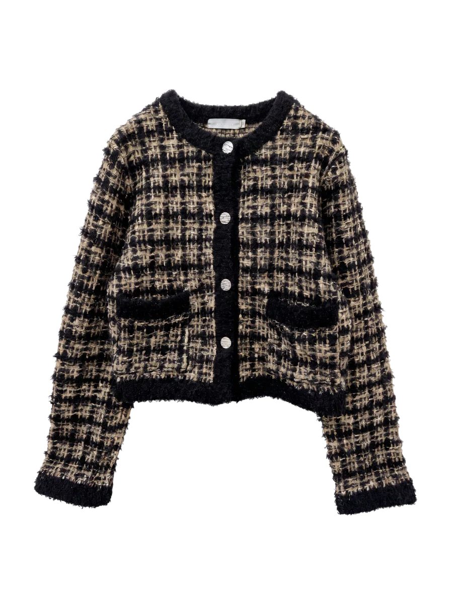 COMPACT KNIT TWEED JACKET
