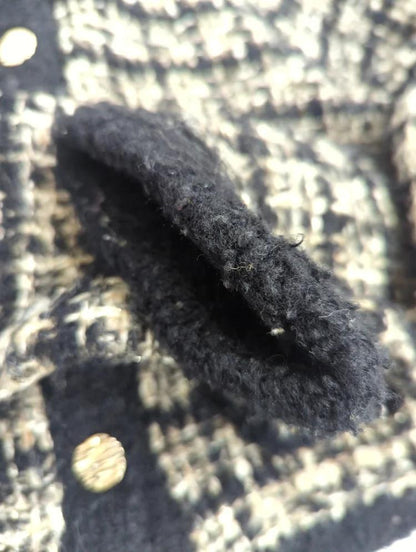 COMPACT KNIT TWEED JACKET