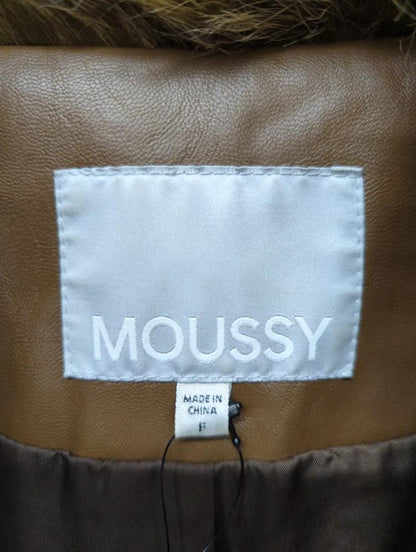 F/FUR STAND COLLAR JACKET