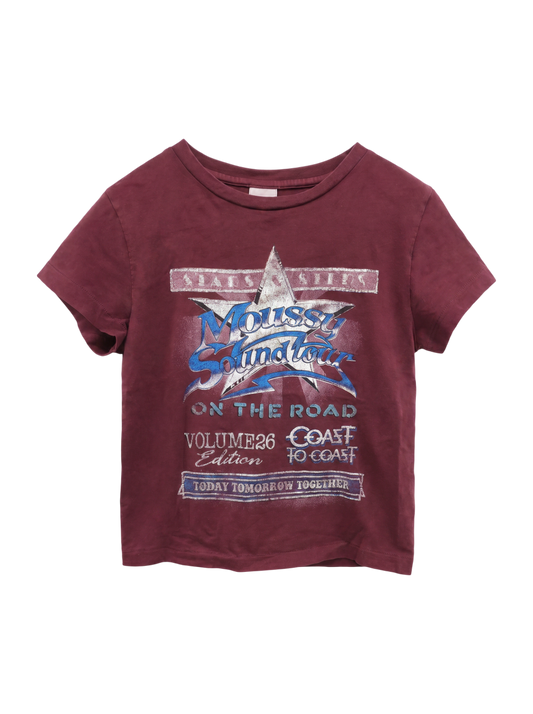 OS MOUSSY VOL26 TOUR TEE
