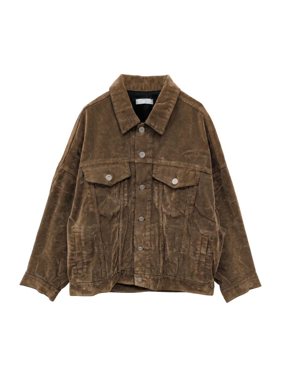 OVERSIZED CORDUROY JACKET