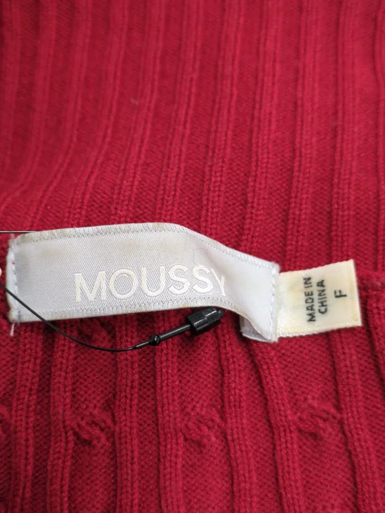 ASYMMETRY SHOULDER CABLE KNIT