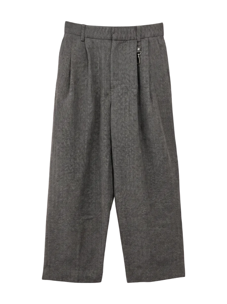 LOOSE TAPERED TROUSERS