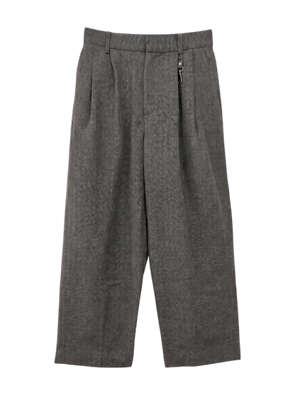 LOOSE TAPERED TROUSERS