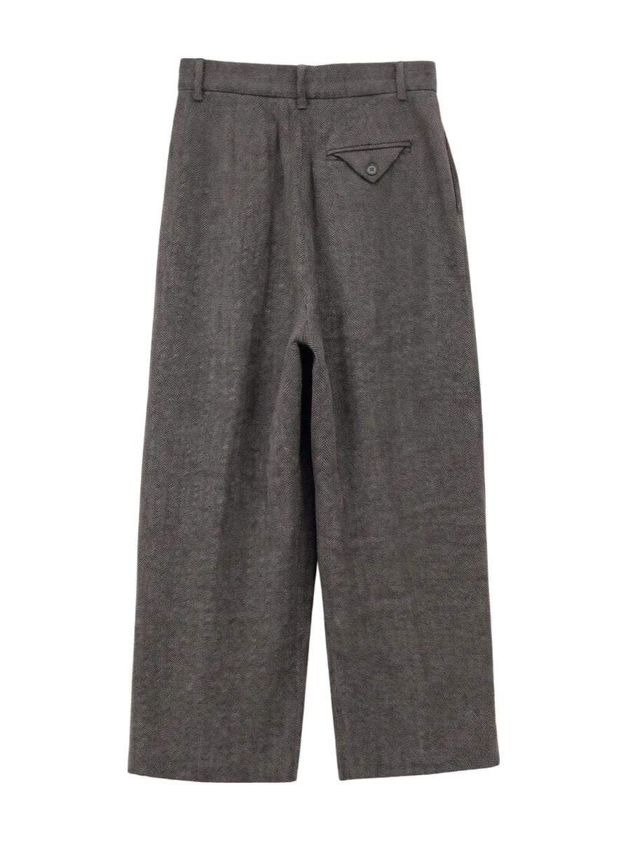 LOOSE TAPERED TROUSERS