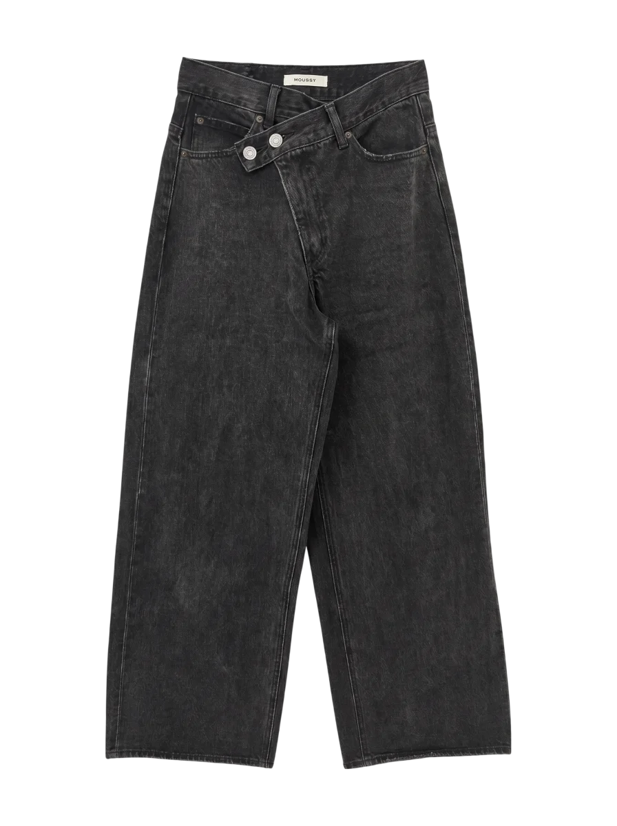 CROSS WAIST WIDE STRAIGHT