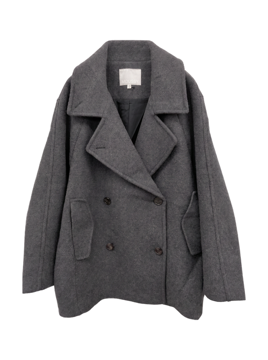 DOUBLE BREASTED MID COAT