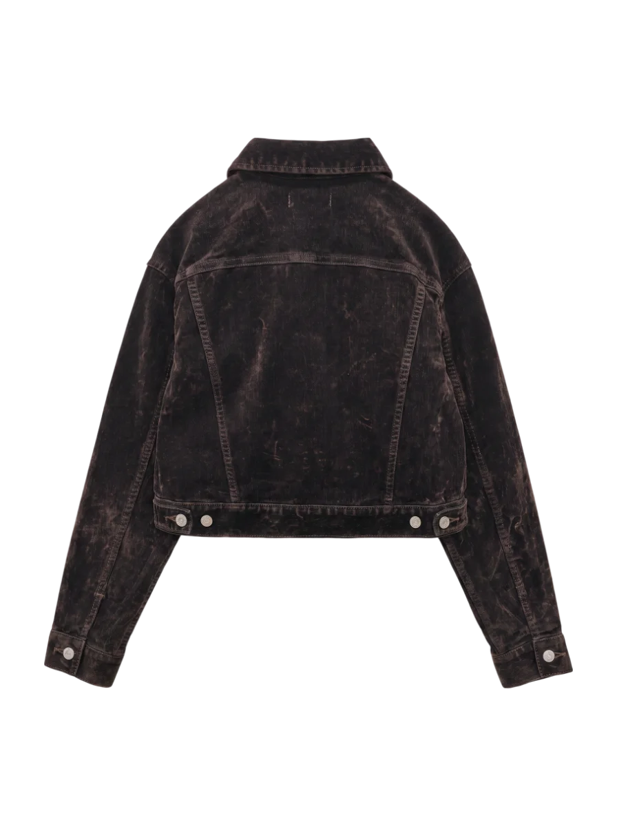 VELVET SHORT JACKET
