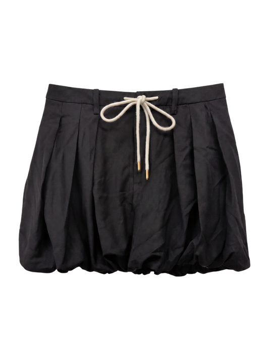 TUCKED BALLOON MINI SKIRT
