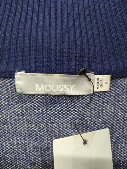 LETTERED HALF ZIP SWEATER