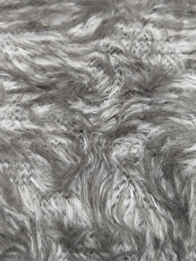 FAUX FUR KNIT CROP TOP