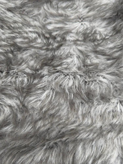 FAUX FUR KNIT CROP TOP