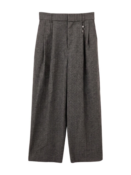 LOOSE TAPERED TROUSERS
