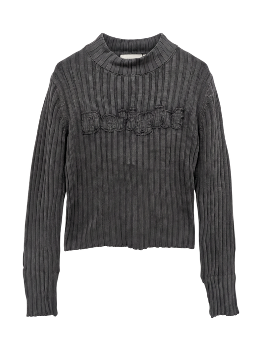 PATCHED LOGO WASH KNIT