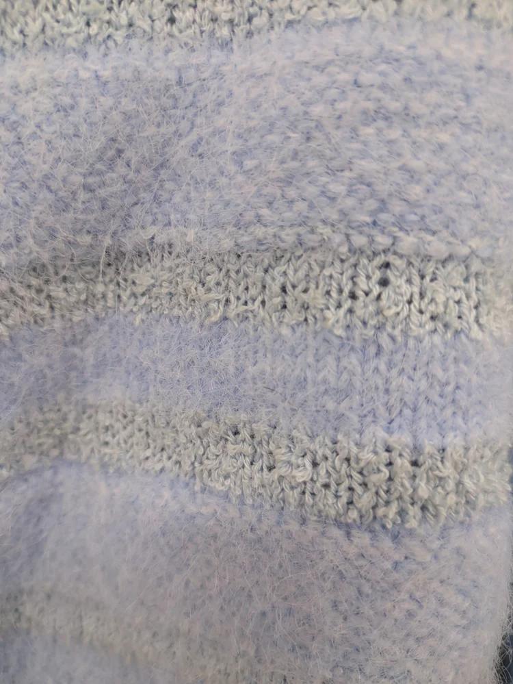 SHADOW STRIPE KNIT CARDIGN