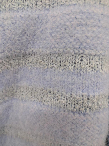 SHADOW STRIPE KNIT CARDIGN