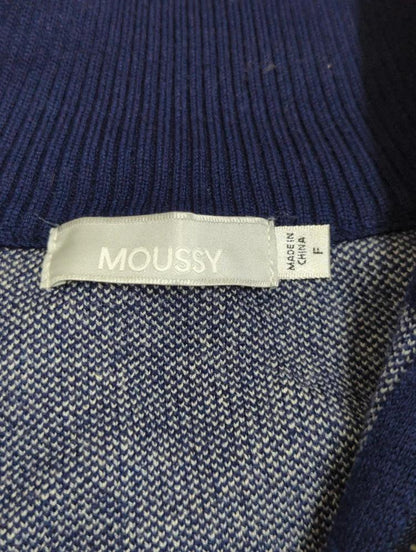 LETTERED HALF ZIP SWEATER