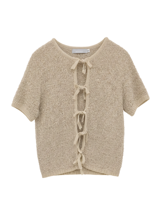 FRONT RIBBON KNIT CD