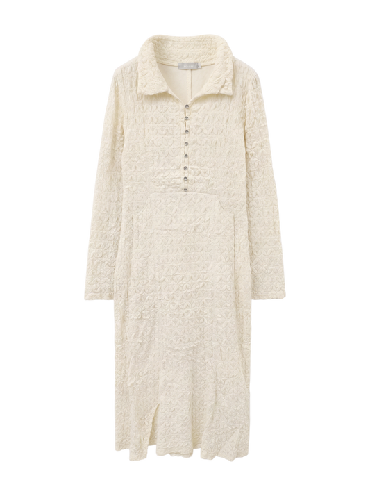 L/S MERMAID LACE LONG DRESS