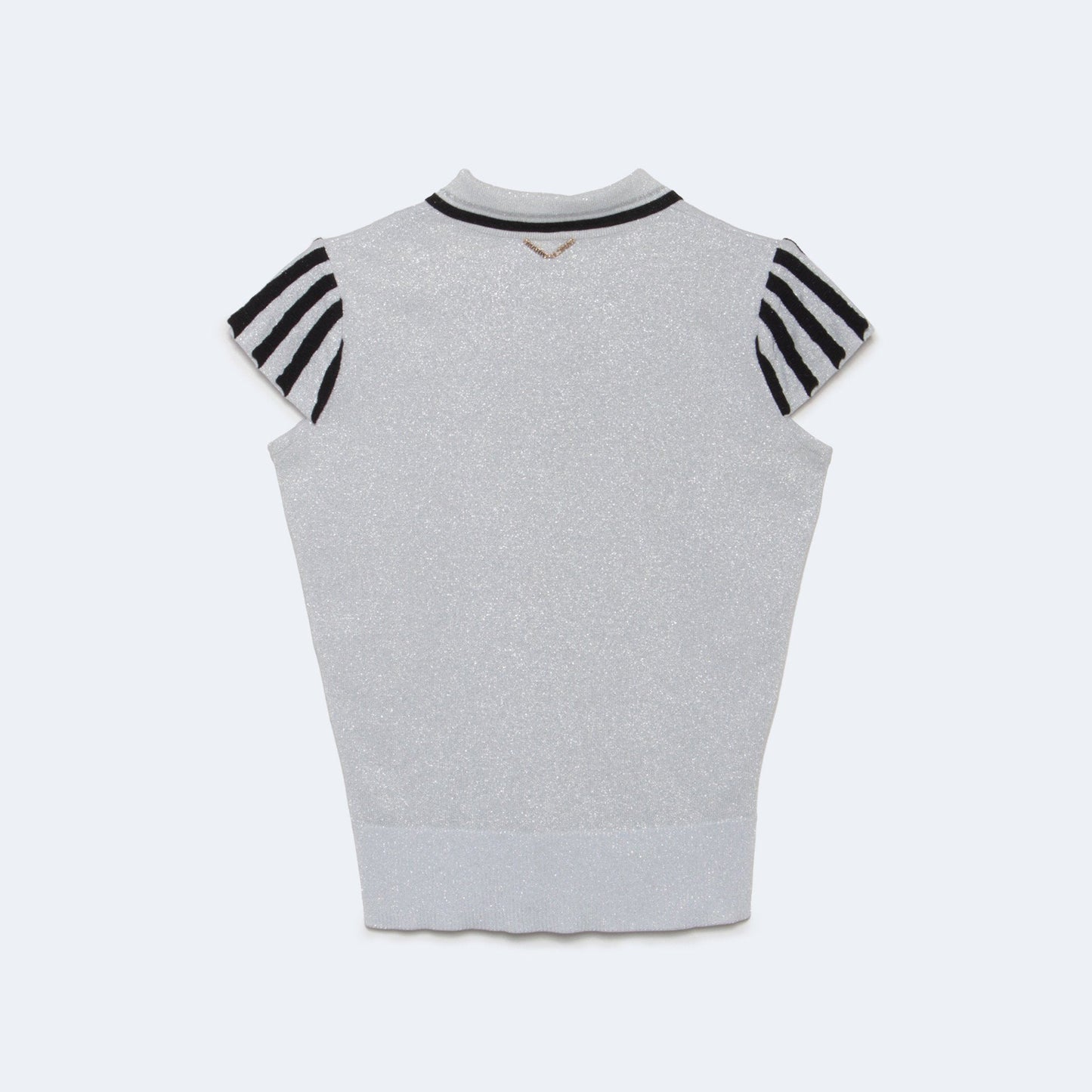 Romance Sparkly Knit Polo | WOMEN