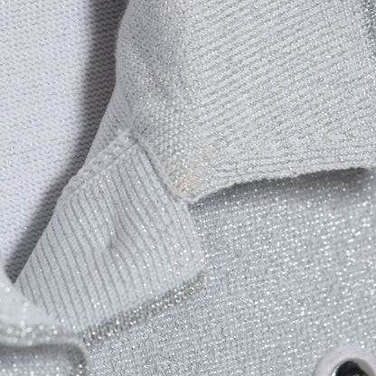 Romance Sparkly Knit Polo | WOMEN
