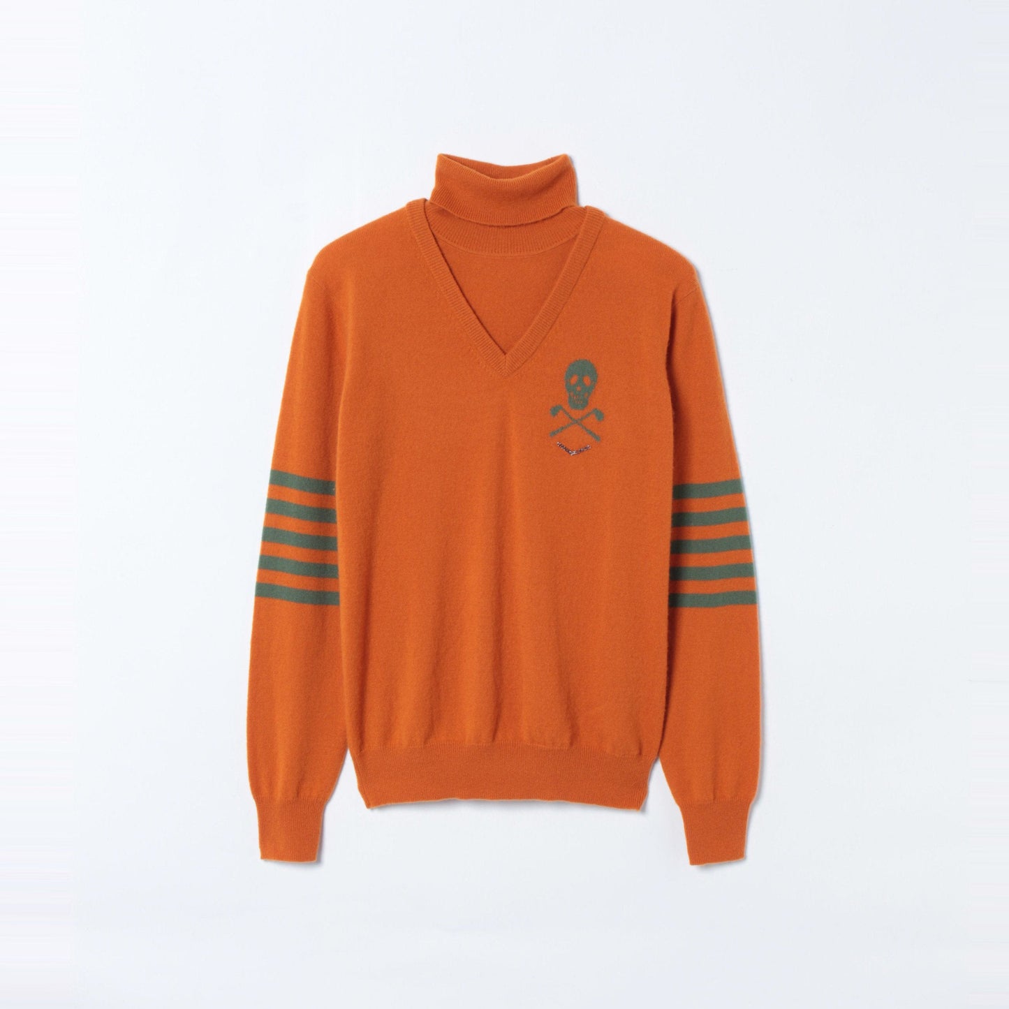Sedecim Cashmere Layerd Neck Sweater | MEN