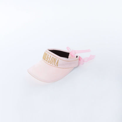 Gauge Jersey Camo Ribboned Visor | WOMEN