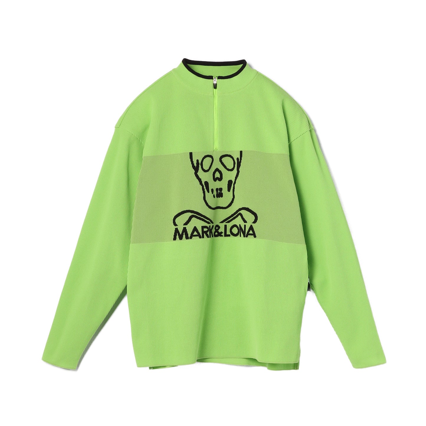 Pave Zip Neck Knit | MEN