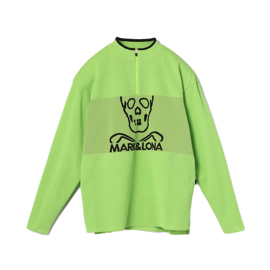 Pave Zip Neck Knit | MEN