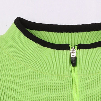 Pave Zip Neck Knit | MEN