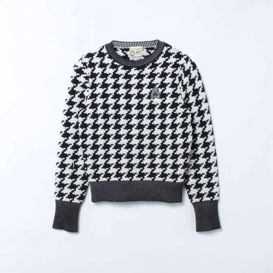 Ever Dogtooth Shorty Sweater | WOMEN