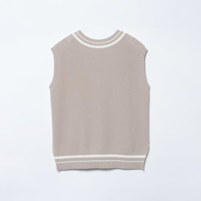 リリヤーンケーブル チルデンニットベスト