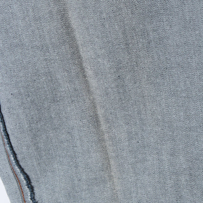 【L】【EDWIN】センタープレスセミフレアデニムパンツ