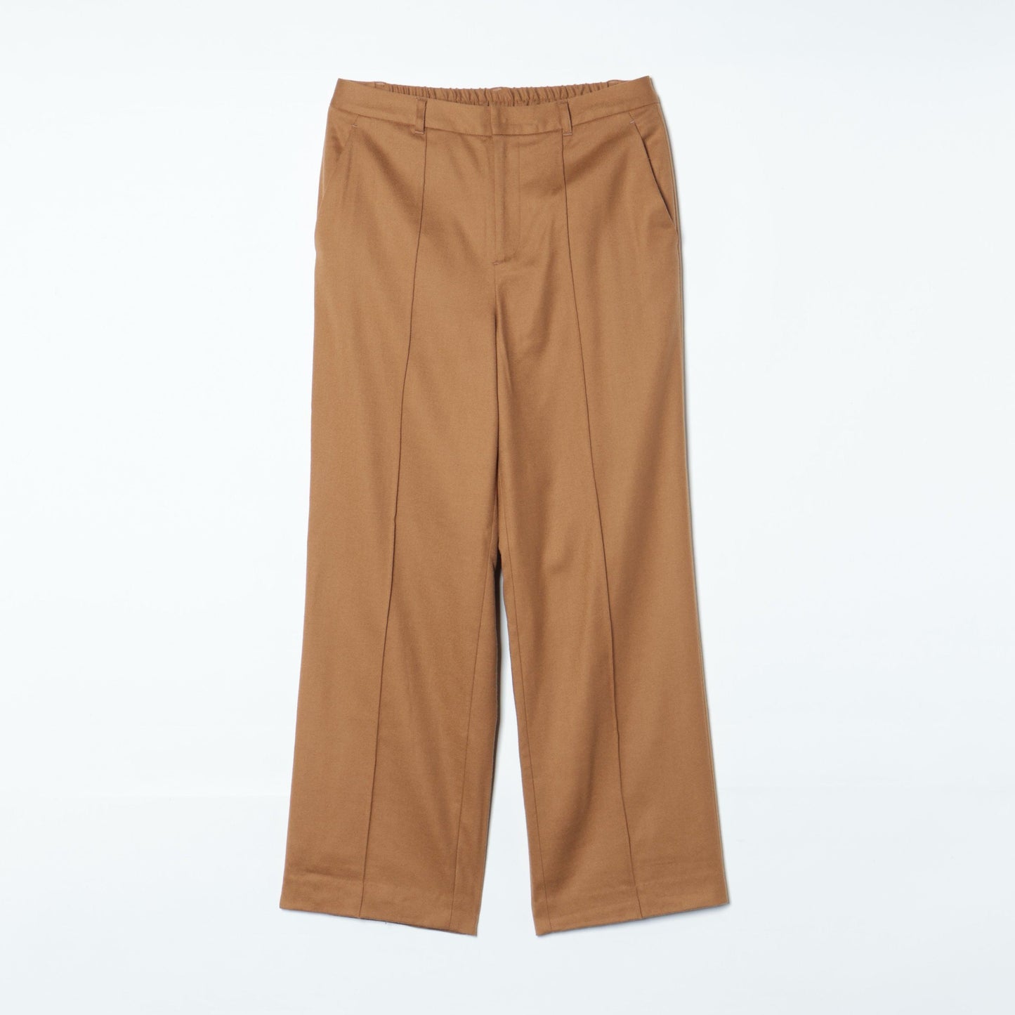 ストレッチフラノ ストレートパンツ