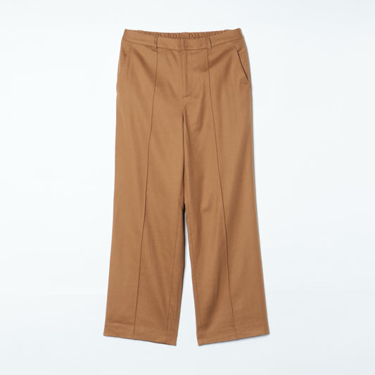 ストレッチフラノ ストレートパンツ