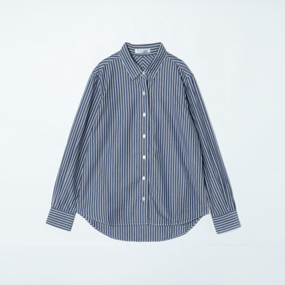 【ハンサムFit】ストライプシャツ