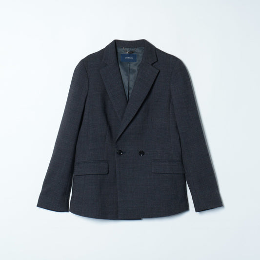 ウールバスケット ダブルデザインジャケット