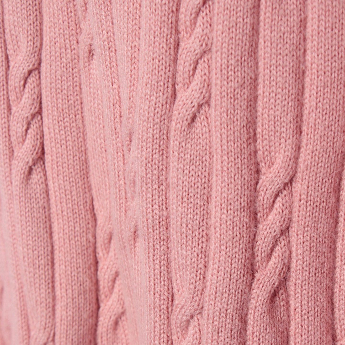 コンパクトギザコットン ランダムケーブルVネックカーディガン