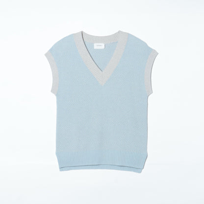Balloon Cotton ニットベスト