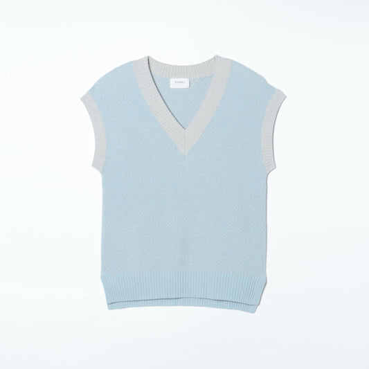 Balloon Cotton ニットベスト