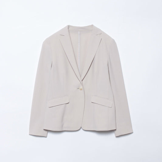 ウォッシャブルシャドーストライプ 1釦ジャケット