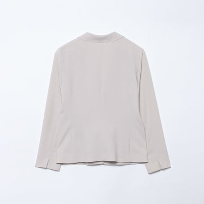 ウォッシャブルシャドーストライプ 1釦ジャケット