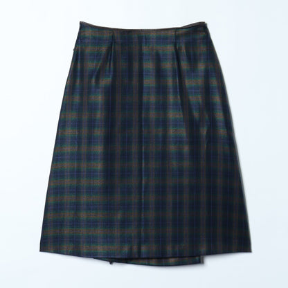 【L】艶トラキルト ラップキルトスカート