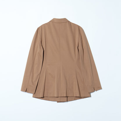 【ウォッシャブル】ライトジャージー ダブルブレストジャケット