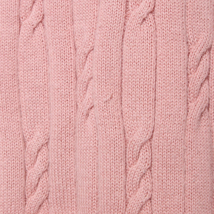 コンパクトギザコットン ランダムケーブルボートネックプルオーバー