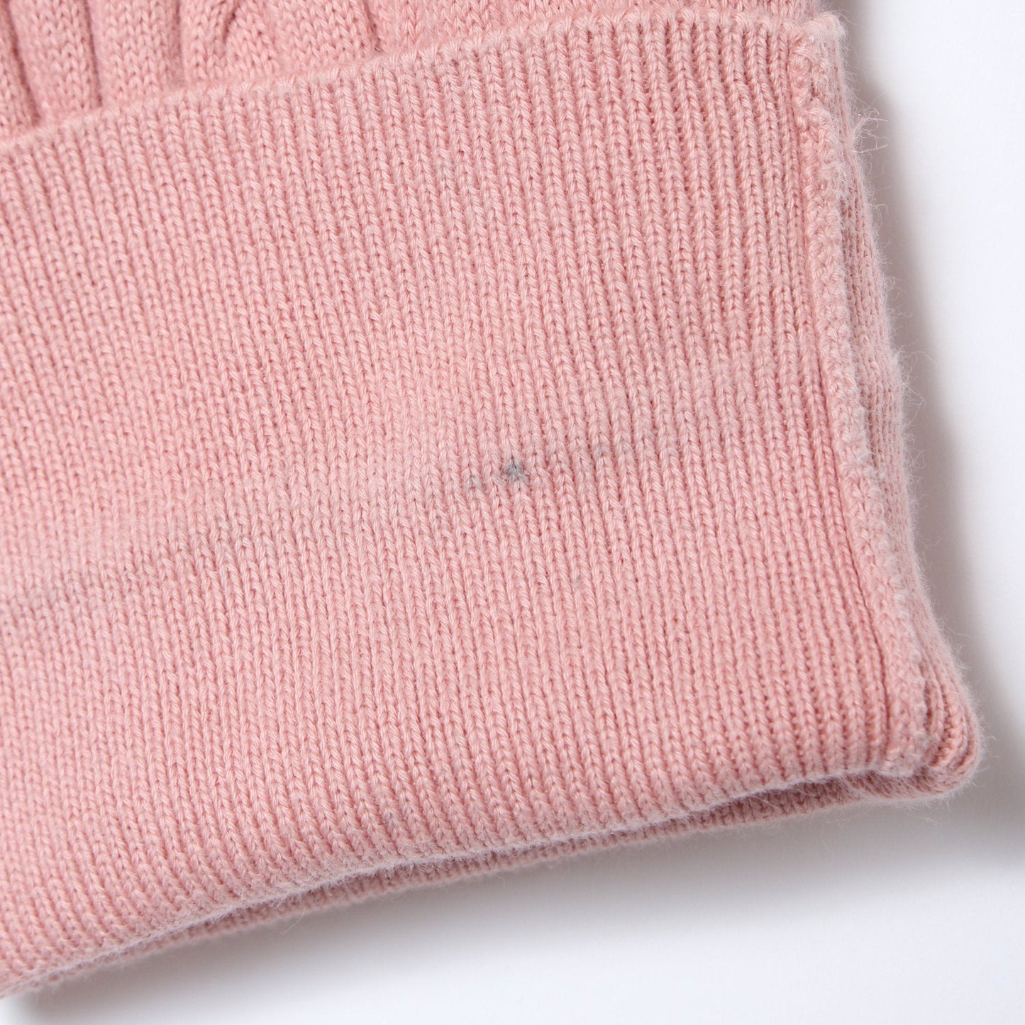 コンパクトギザコットン ランダムケーブルボートネックプルオーバー