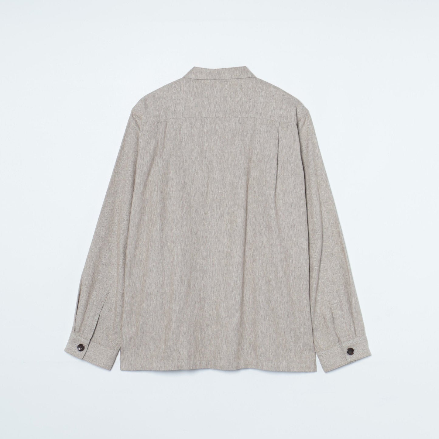 AGING COTTON 三杢へリンボーン CPOシャツアウター